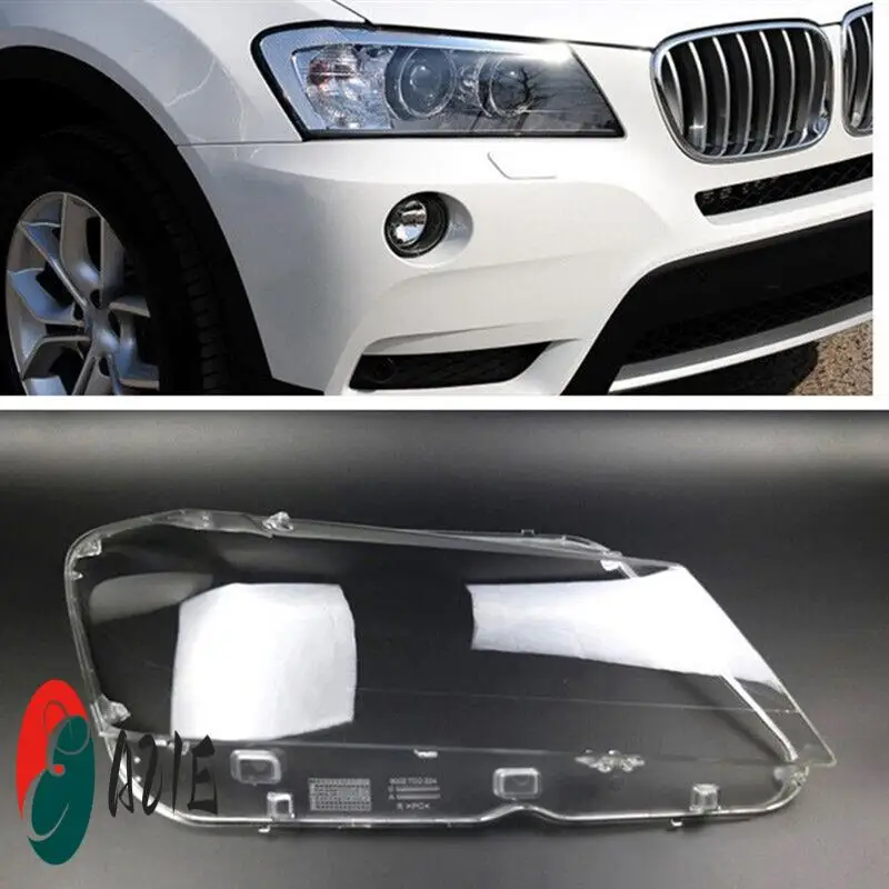 

Headlight Lampshade Mask Clear Cover Headlight Supplies For BMW X3 F25 2011 2012 2013
