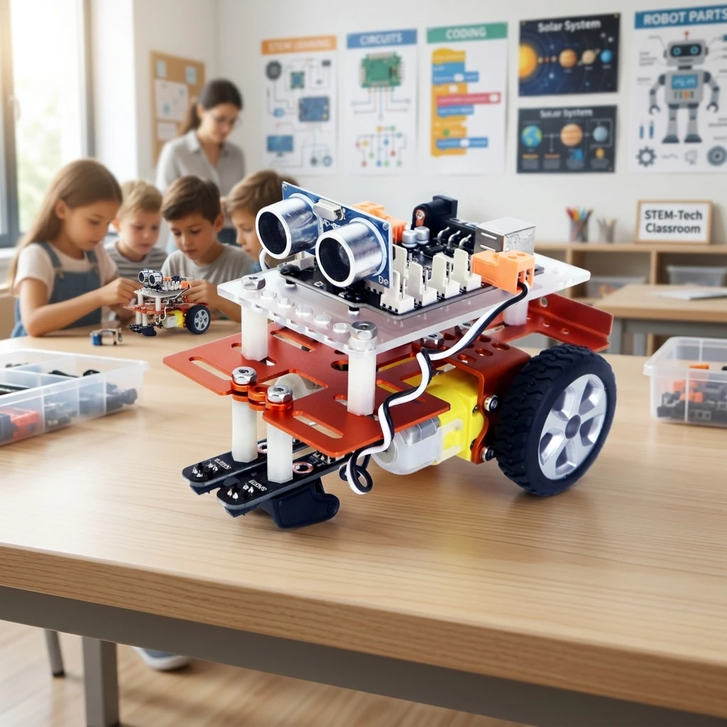 Набор для сборки образовательного робота WEEEMAKE Mars Rover: увлекательный и развивающий конструктор для детей
