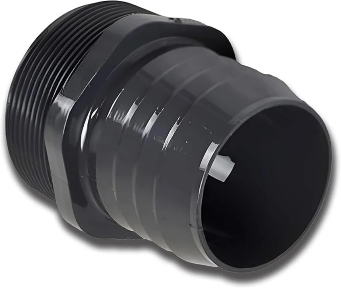 

Соединитель с наружной резьбой из ПВХ-пагода, аквариум, соединение для подводной воды, фитинги для орошения сада, 1/2 шт., от 1/2 дюйма до 8 ~ 16 мм, серый