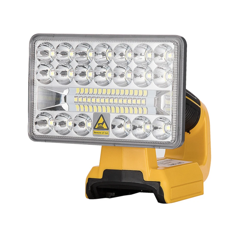 Imagem -03 - Dewalt Led Luz de Trabalho Interior e Exterior Luz Dcb201 Dcb200 18v Bateria de Iões de Lítio Ferramenta Luz 18w 5