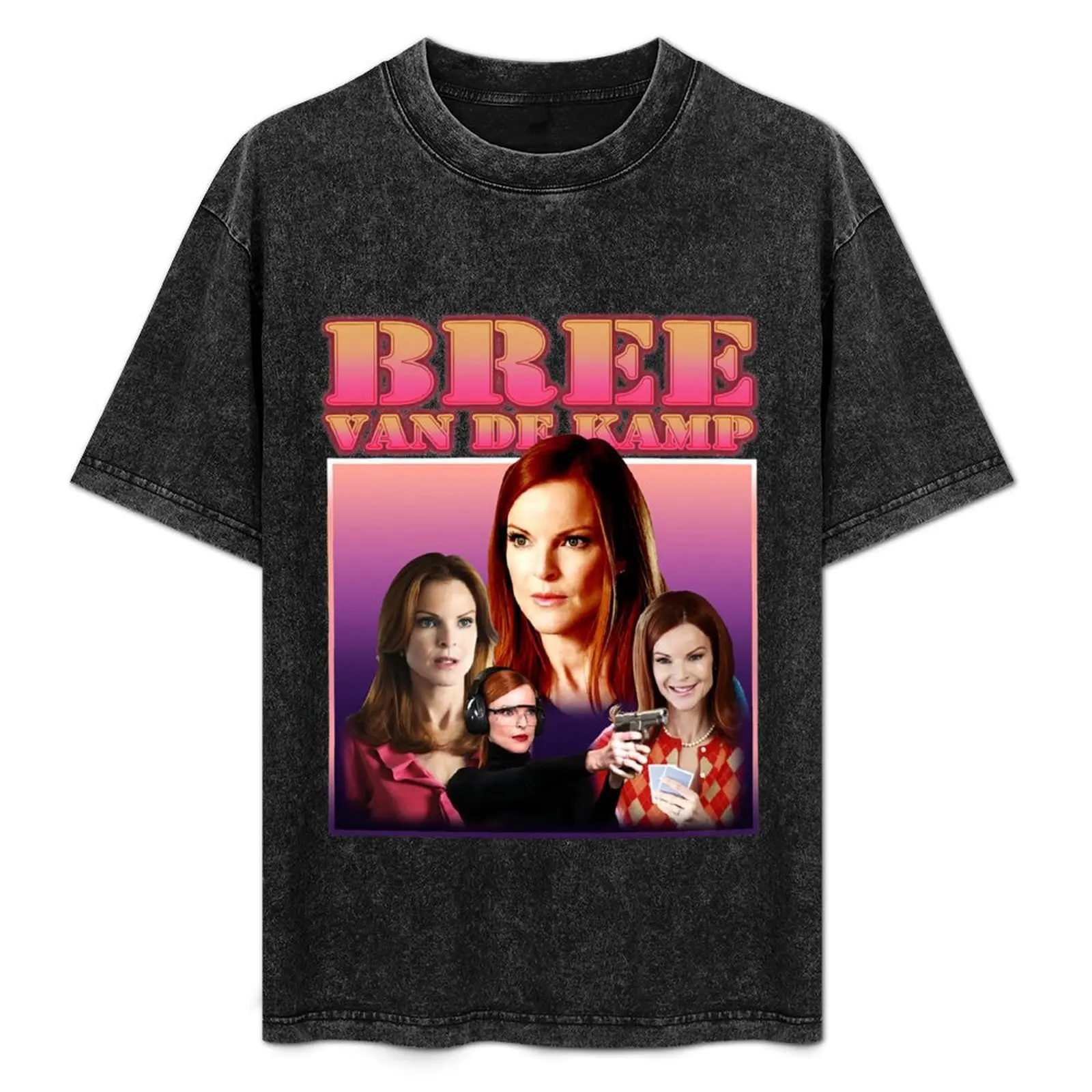 

Bree-Van-De-Kamp-Homage T-Shirt Breathable Lightweight Summer Top