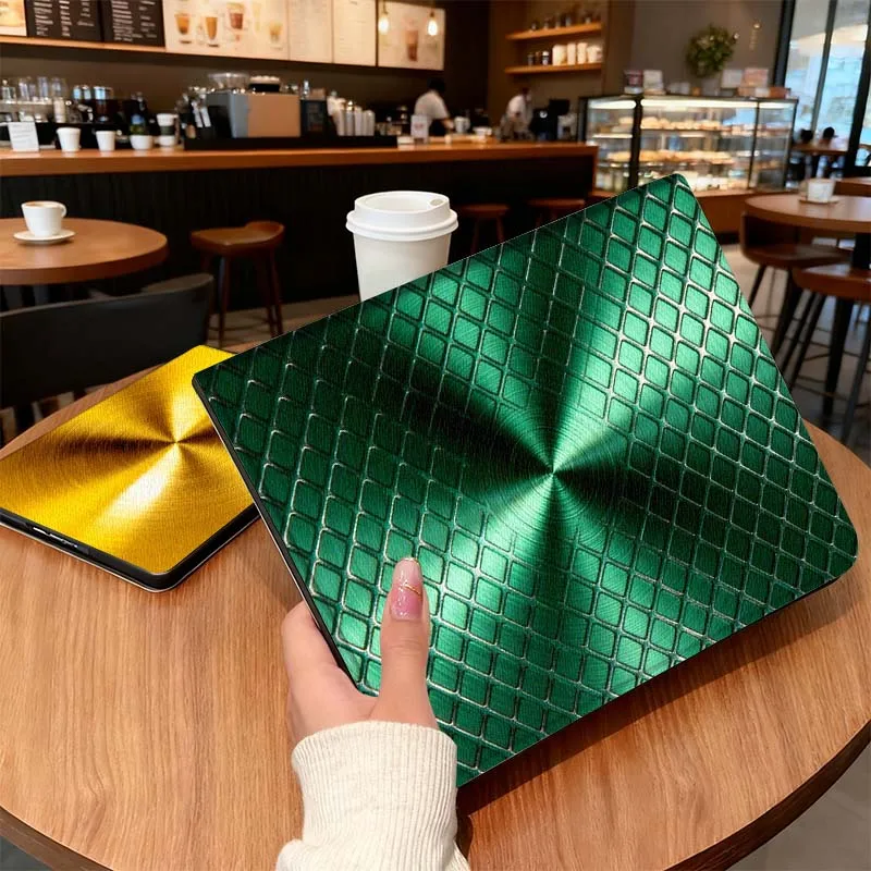 

Metal Style Pattern Cool For iPad Pro Air 5th 6th 7th 13 M3 M4 M5 12.9 13.3 inch 2017 2022 2024 2025 Tablet Case