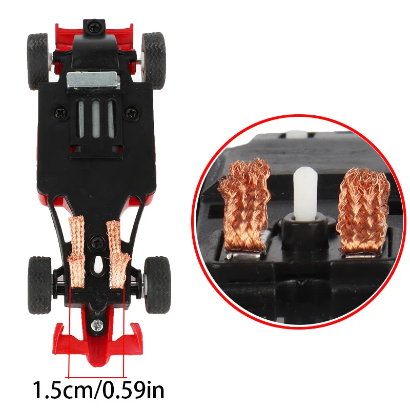 2pcs Electric Slot Car 1 43 Scale F1 Formula Vehicle Coche Racing Race Tracks Parts Accessories Toy For Scalextric Carrera Go