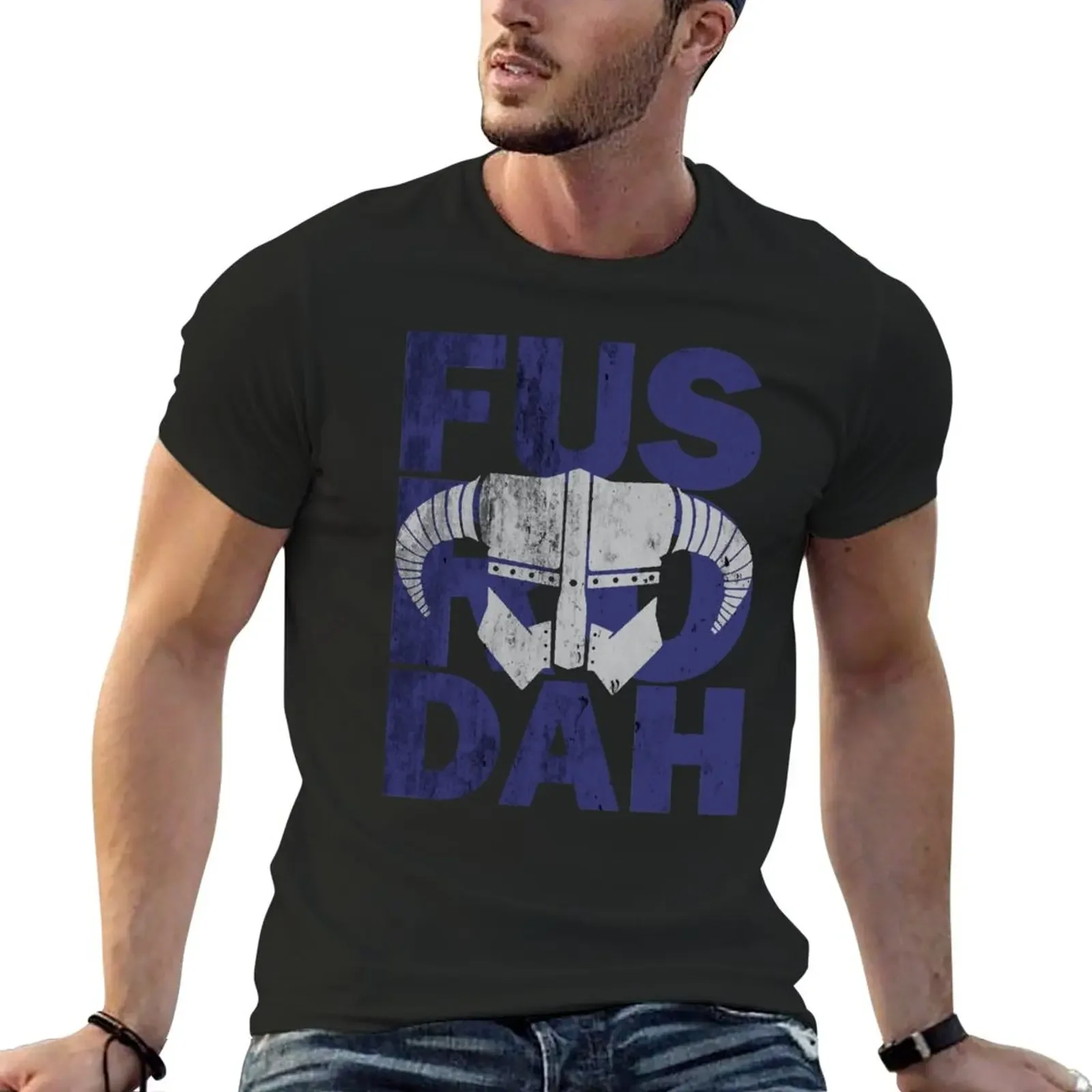 fus ro dah T-Shirt quick-drying shirts graphic tees mens clothes