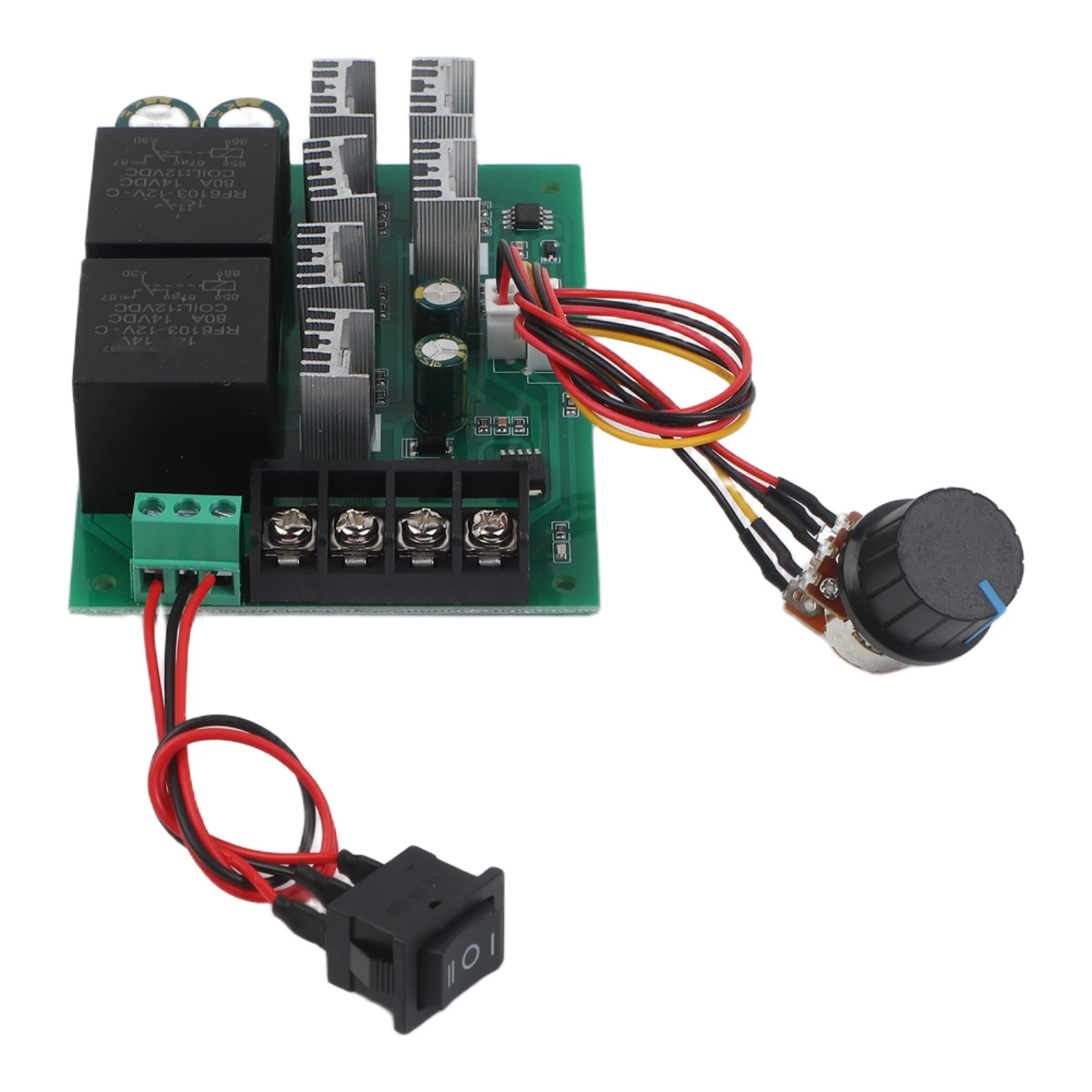 Highpower 40A For brushed motor controller with forward reverse switch and adjustment knob DC10 to 50V Highpower