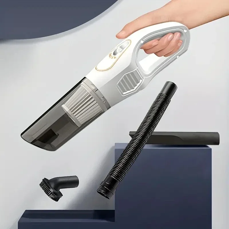 1PC-wireless suction and sweeping integrated household vacuum cleaner, high suction power, small handheld, silent and high,power