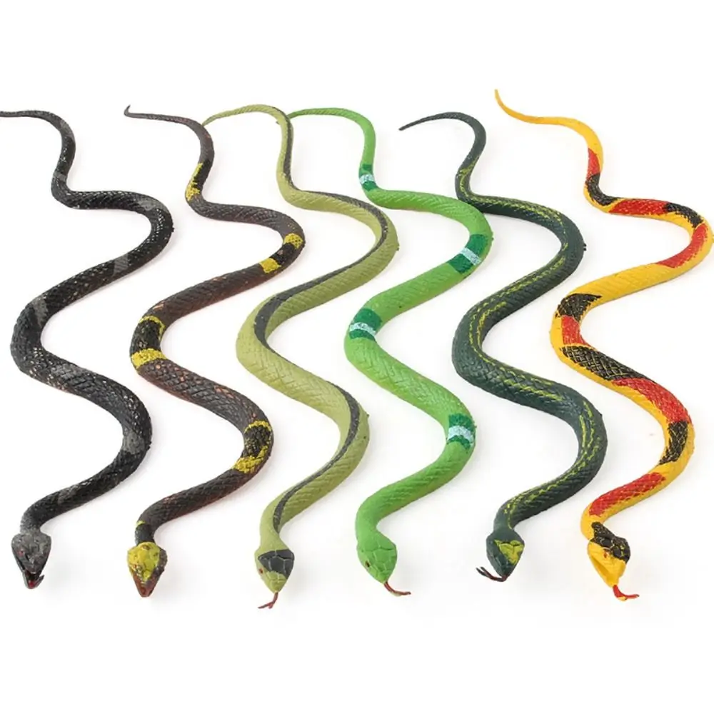 

Wild Animal Python Rattlesnake Model Artificial Figurines Realistic Simulation Snake Model Crawling Lifelike Snake Action Figure