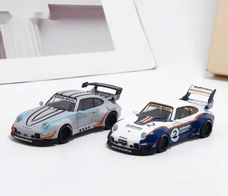 TOP 1:64 RWB 993 LBWK Le Fumen  Alloy Car Model Collection