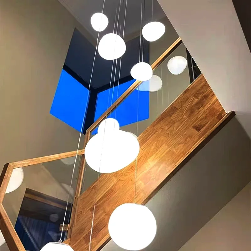 

Modern home decor led lights pendant light lamps forstaircase Chandeliers for living room hanging light indoor lighting