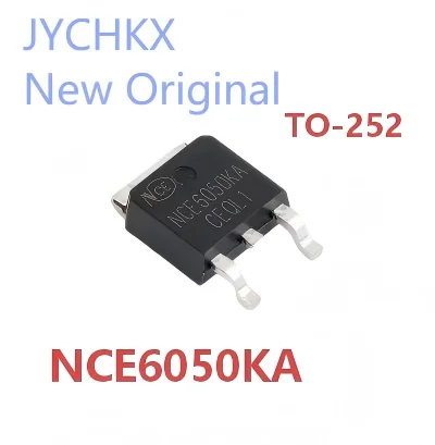 10/PCS NCE6050KA TO252 Package N‑Channel FET 60V 50A Power Switch MOSFET IC For Electronic Power Supply Equipment Maintenance