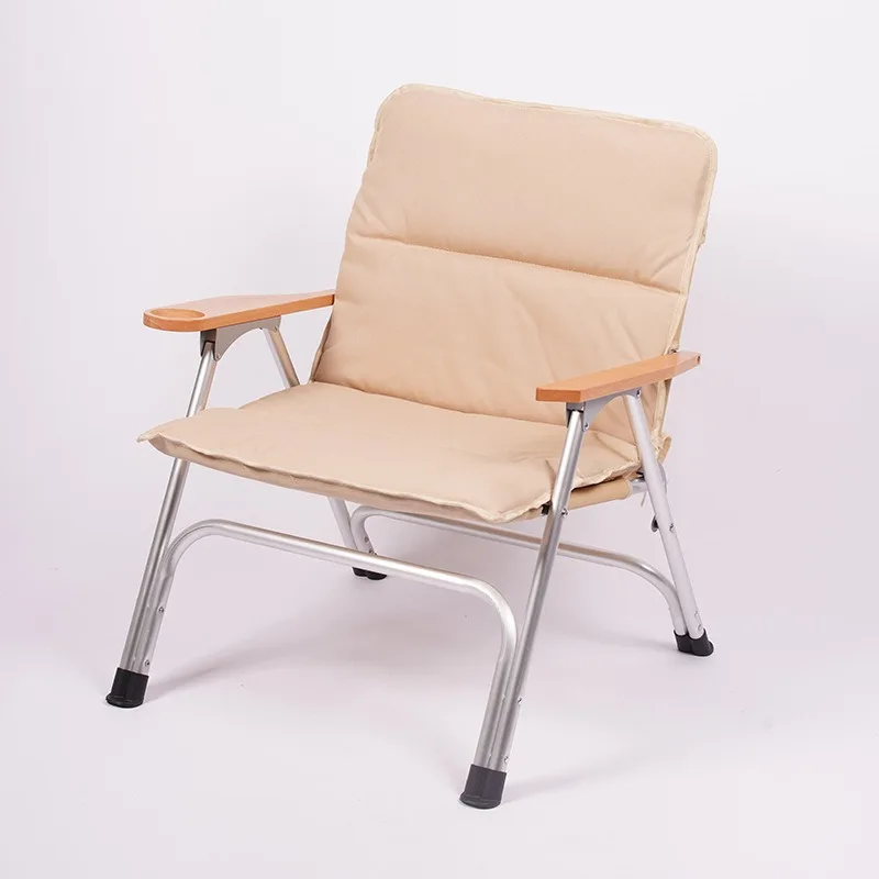 

Уличный складной стул для кемпинга, алюминиевый сплав, устойчивые стулья для отдыха с мягкой спинкой, удобная портативная мебель для кемпинга