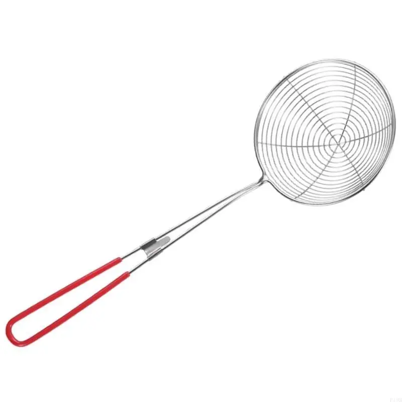 F19B Reliable Skimmer Spoon Handling Essential Cooking Tool