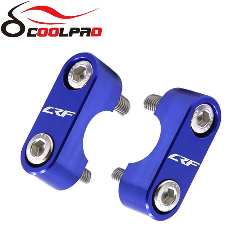 Handlebar Clamp Covers For HONDA CRF250L CRF300L/RALLY CRF250R CRF 250 RX/X/F/M 250X Motorcycle Bar Mount Riser Clamping Cap