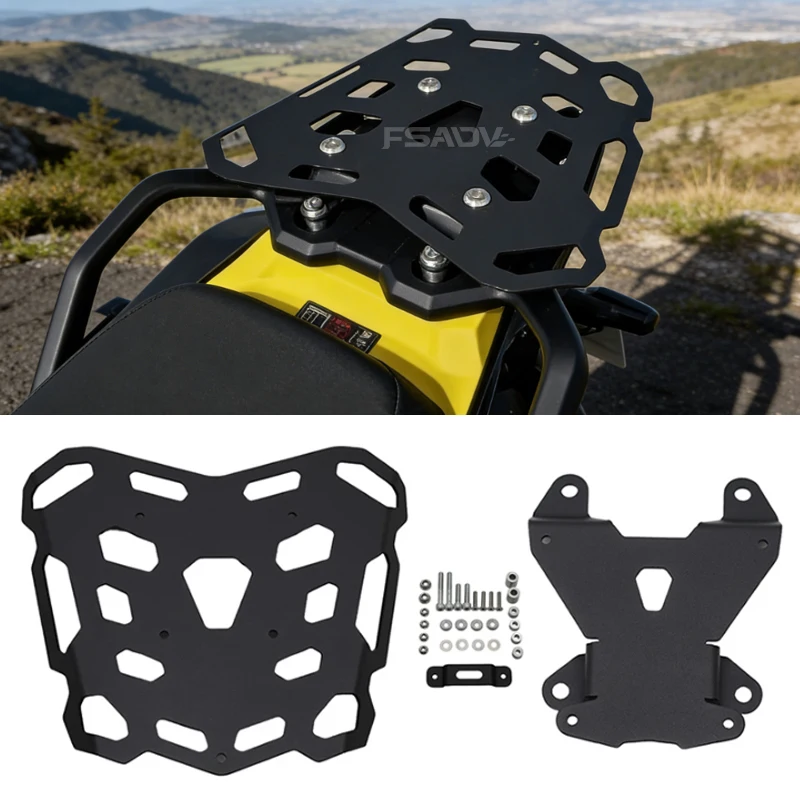 Fit For Suzuki V-Strom 800 DE Top Box Case Holder Bracket Tail Bag Support Racks 2023 2024 V-Strom 800DE Motorcycle Accessories