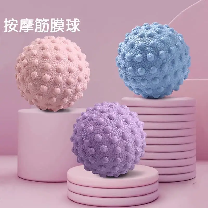 

Fascia Ball Raised Point Massage Durable Sport Fitness Hand Foot Pain Relief Plantar Fasciitis Reliever Balls Relaxation Massage