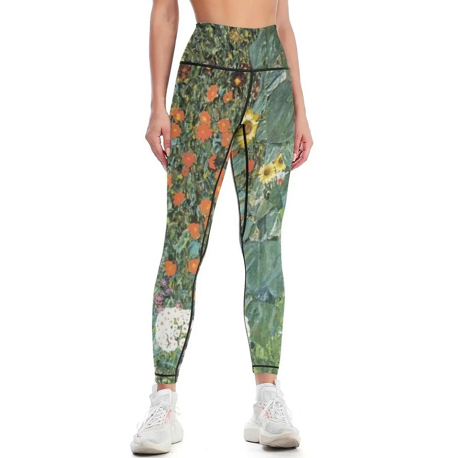 

Gustav Klimt - The Sunflower Leggings sporty woman gym Clothing fitness gym's clothing Women sports Womens Leggings