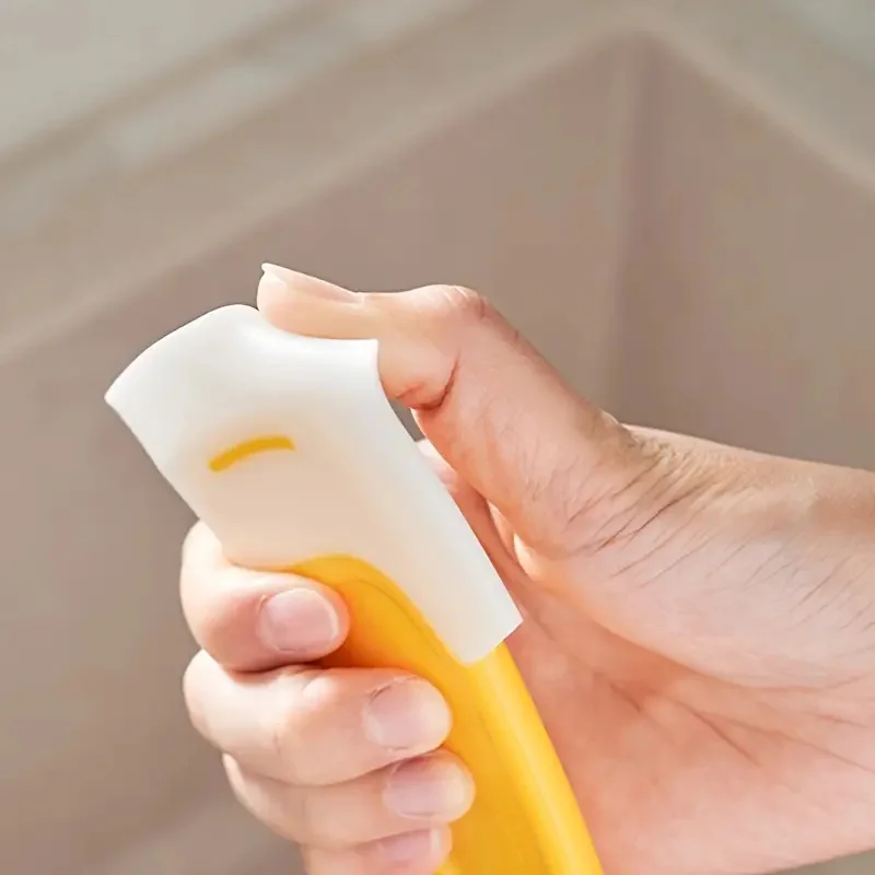 1pc Silicone Soft Scraper for Pans and Dishes – Multipurpose, Non-Electric, Flexible Kitchen Cleaning Tool for Living Room, Bedr