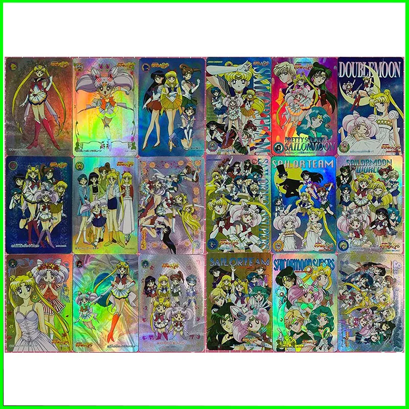 Anime Character Di Collection Kafu Buki Sukino Usa Gip Princes Serenetti Laser Flash Card Boy Game Toys Christmas Birthday Gifts