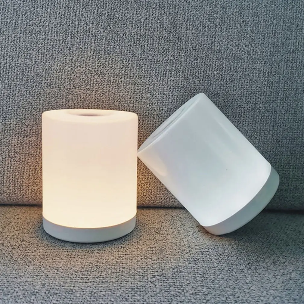 Lampada da tavolo, luce notturna dimmerabile Touch, luci LED portatili ricaricabili USB che cambiano colore per soggiorno camera da letto comodino