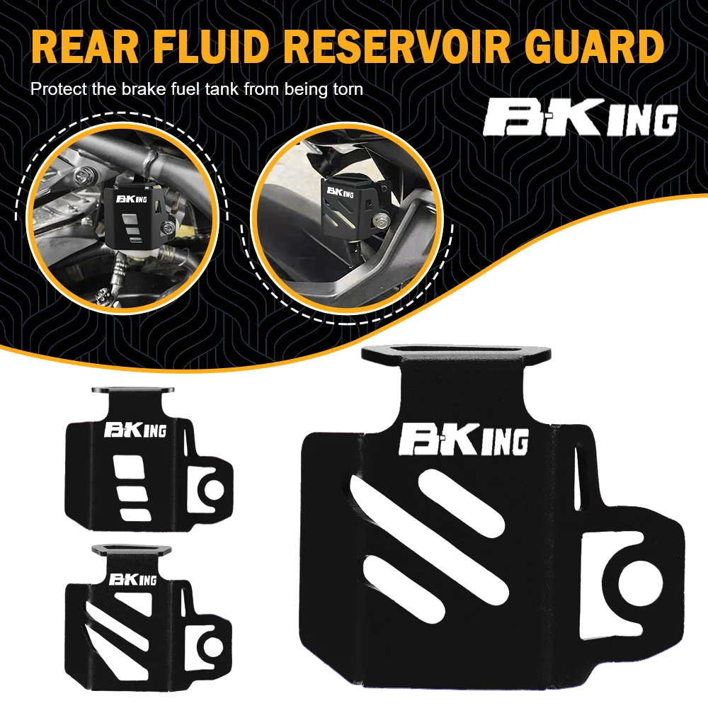 

For Suzuki B-KING 1300 Bking 1340 Bking1300 Oil Cup Motorcycle CNC Rear Brake Fluid Tank Oil Cup Reservoir Guard Cover Protector