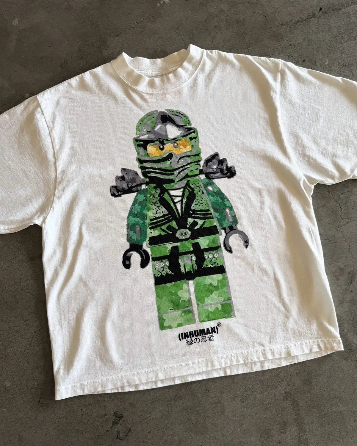 2026 Sommer Herren Hip-Hop Cartoon Japanischer Ninja-Print Kurzarm-T-Shirt Lässiges Bequemes Hemd – Detail 6