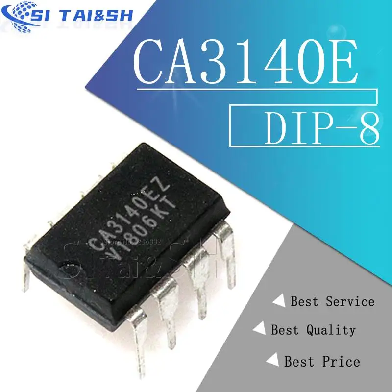 10PCS CA3140EZ DIP8 CA3140 DIP CA3140E DIP-8 CA3240EZ CA3240E CA3240 CA3130E CA3130EZ CA3130 CA3140AMZ CA3140AM SOP-8 SOP