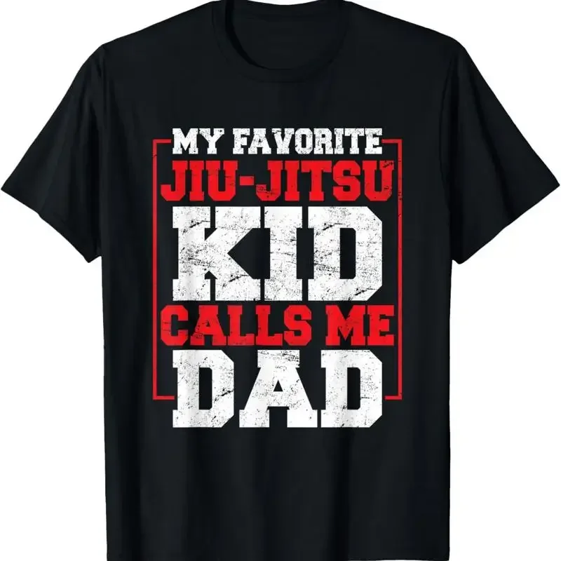 Bjj My Favorite Jiu Jitsu Kid Calls Me Dad Grapple T Shirt
