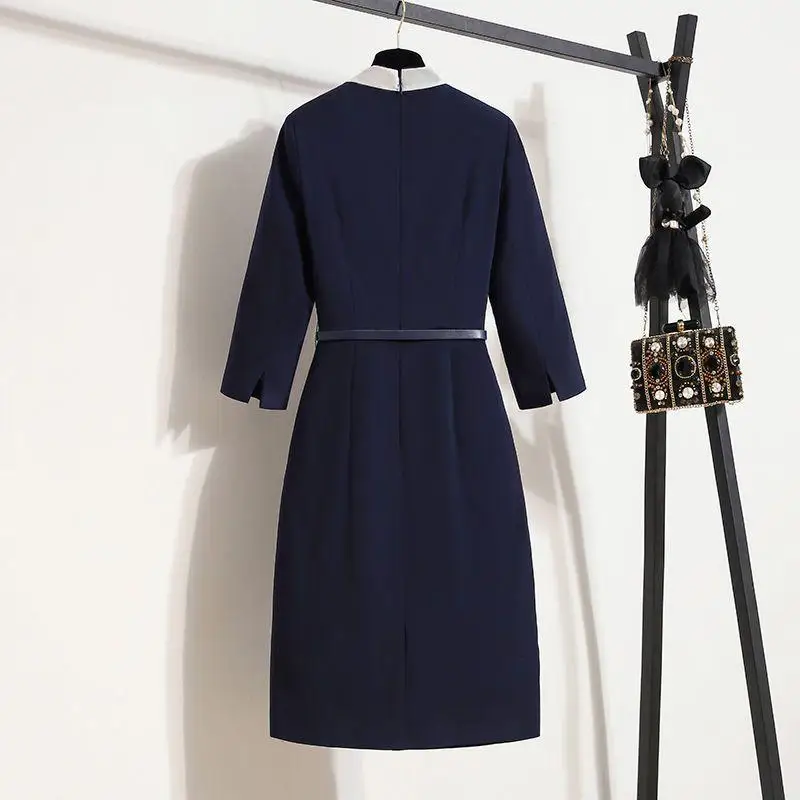 Uniforme de asistente de vuelo para mujer, traje de trabajo de alta gama para Asistente de Hotel, atuendo de negocios, moda de verano, nuevo, 2023,