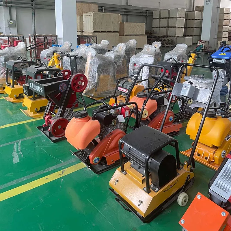 Выдающий односторонний реверсивный компактор вибрационной пластины с дизельным приводом Чистый компактор для почвенной пластины с питанием от 80 кг