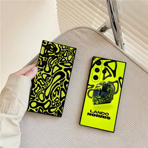 F1 Landos Norris Phone Case For Samsung Galaxy S25 Ultra S22 S23 S24 Ultra S21 S20 5G Protective Soft Silicone TPU Funda