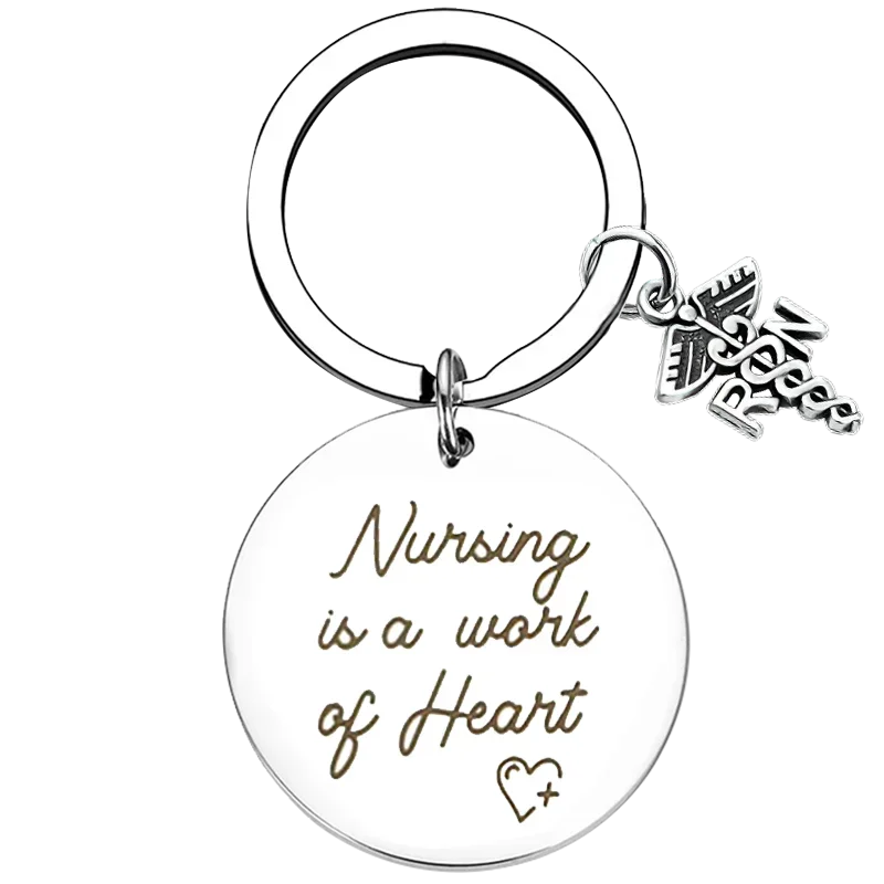 Nurse Keychain Nurses Week Gifts Key Rings Nurse Appreciation Gifts, Nursing Student Graduation Gifts