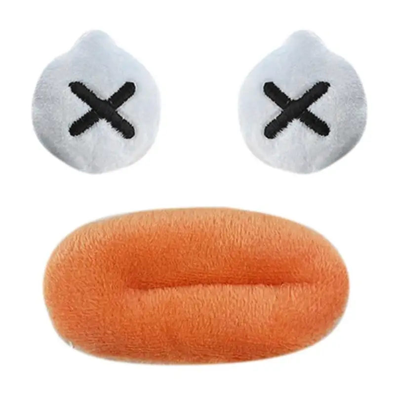 Cycling Hat Decorations Self-Adhesive Funny Sausage Mouth Decoration Creative Embellishments Multi-Purpose Use On Laptops