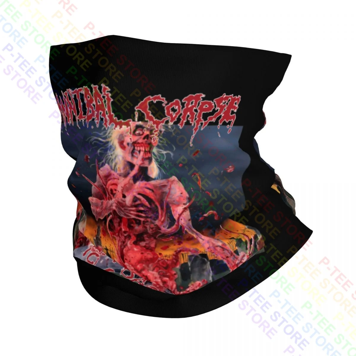 Cannibal Corpse Eaten Back To Life Grindcore Death Metal Neck Gaiter Bandana Scarf Face Mask Soft