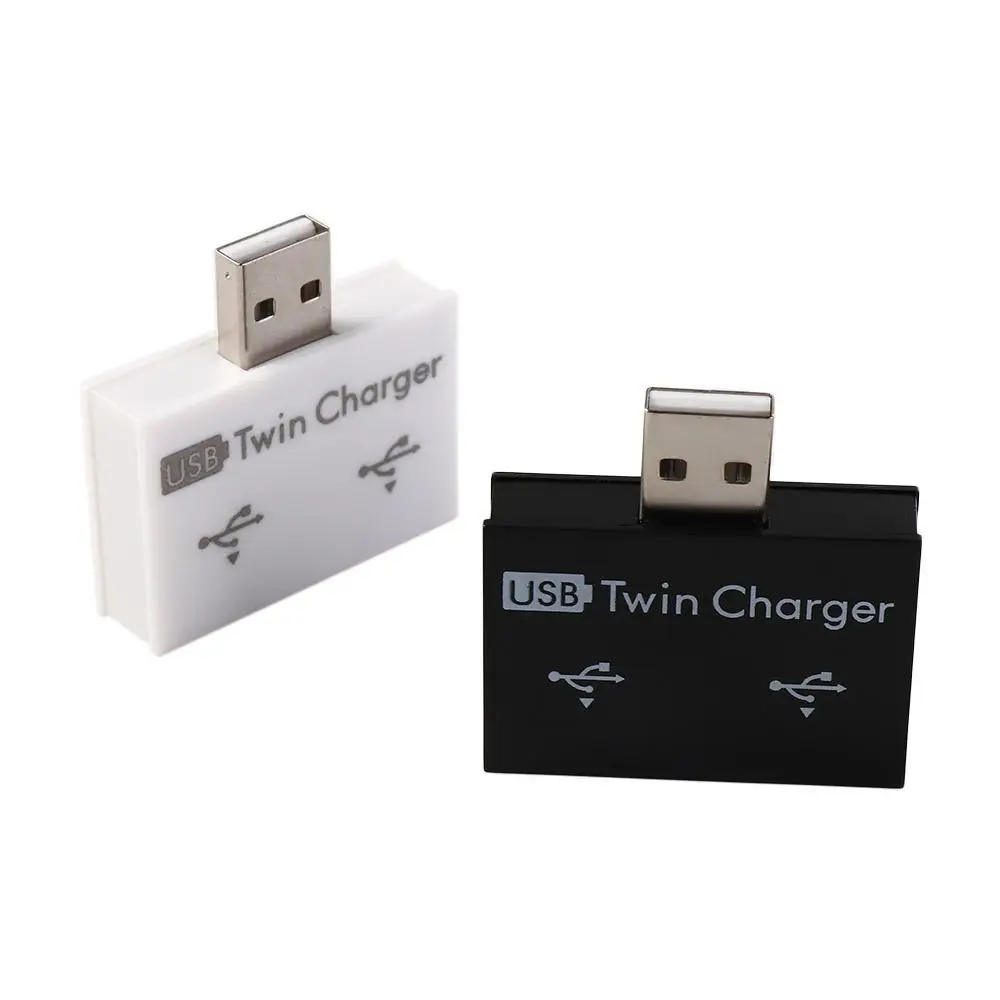 Hub Adapter Computer Accessories USB2.0 Charging Splitter USB Charging Extender USB 2.0 Charging Hub 1 Male To 2 Port Female