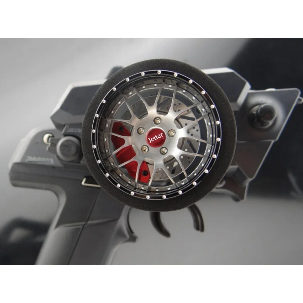 RC Controller Mod Parts for HR Aluminum Widened Handwheel custom size  RC Vehicle Transmitter Steering Wheel Replacement Kit