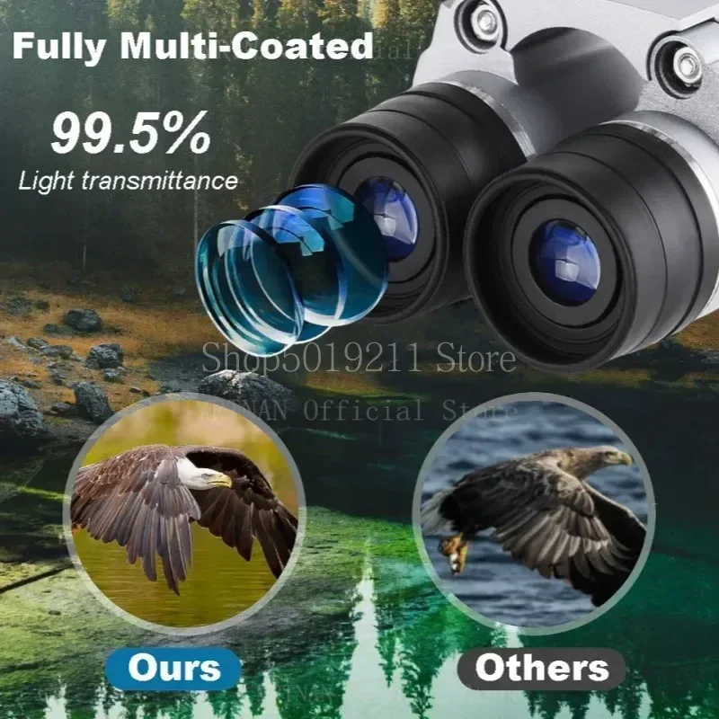 Monocular profesional HD alta potencia largo alcance bajo luz portátil - imagen 5