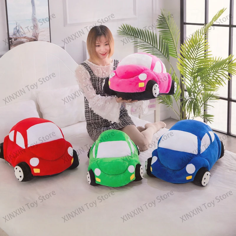 

60cm Kawaii Car Stuffed Doll Toy Car Plushie Beetle Design for Kids and Adults Birthday Gift Anime Themed Cuddly Stuffed Animal