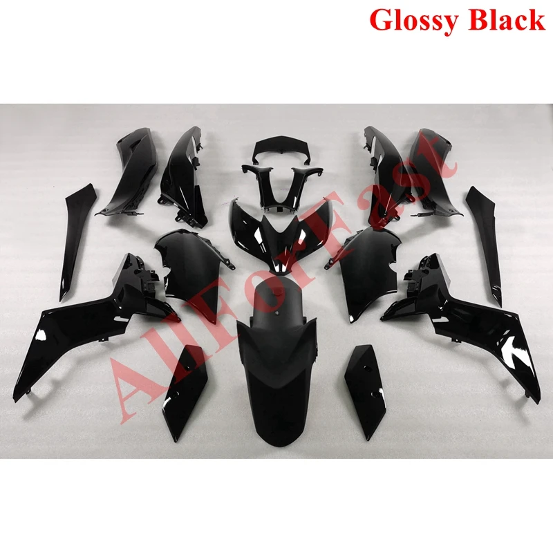 Glossy Black Scooter Parts Fairing Kits For Yamaha Xmax 125 300 400 2017-2022 Bodywork Panel Cowl Set For Yamaha X-max 300 17-22