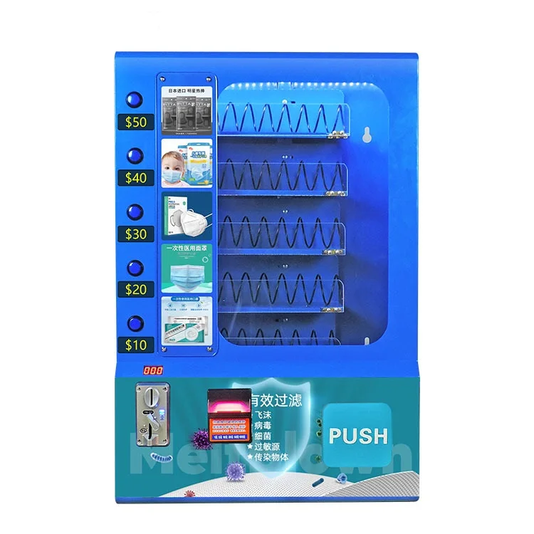 24 Hours Service Mini Smart Wall-Mounted Condom Snack Vending Machine for Ktv Hotel Room Coffee-Shop