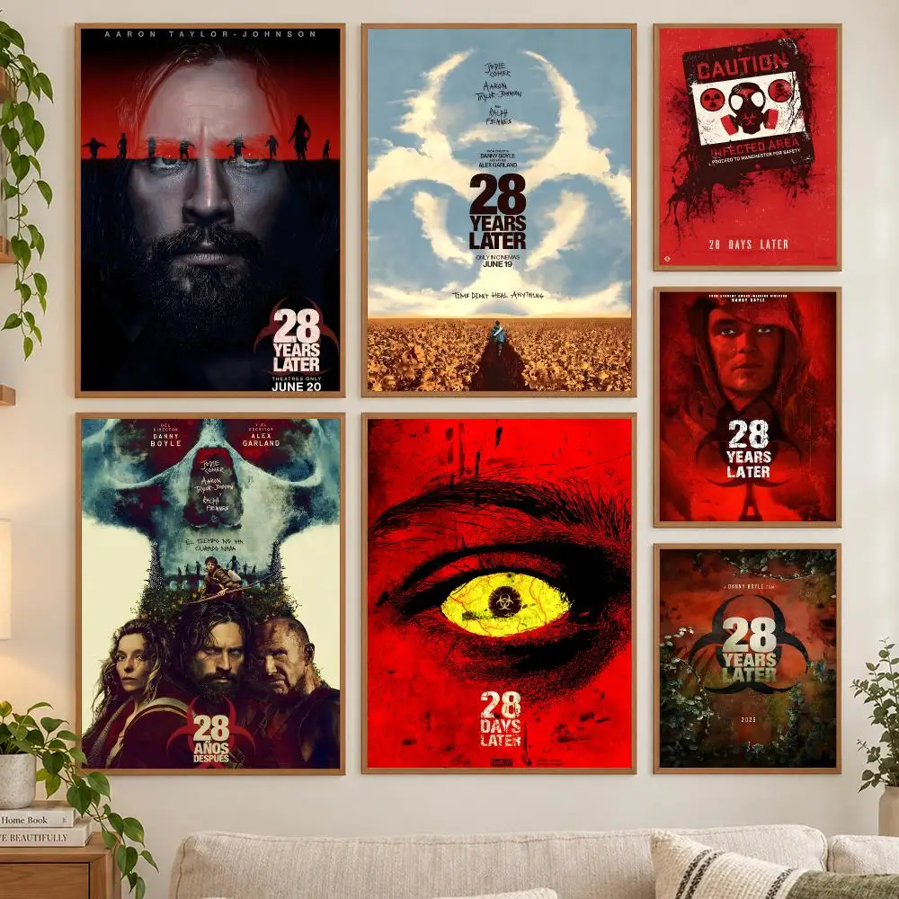 Movie 28 Years L-Later Poster HD art sticky wall waterproof home living room bedroom bar aesthetic decoration