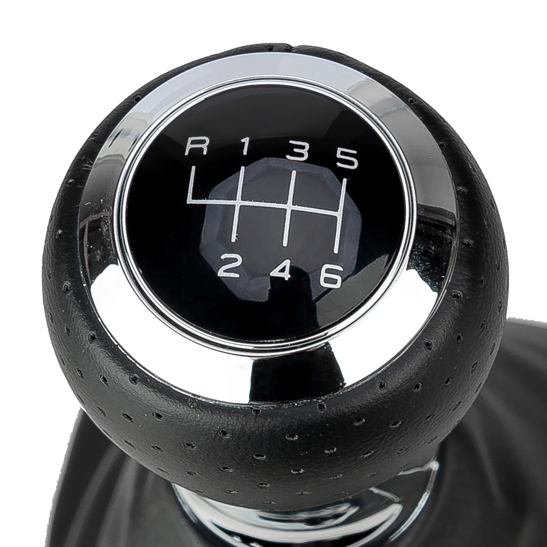 6 Speed Car Gear Shift Knob Gaiter Boot Cover Fit for Audi A4 S4 B8 8K A5 8T Q5 8R S-Line 2007-2010 2011 2012 2013 2014 2015