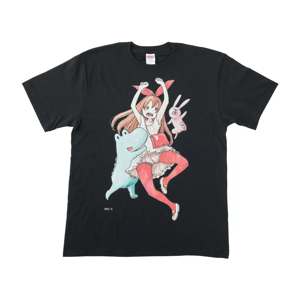 

Yuusha Tachi Inio Asano Yume-chan Design T-shirt Black Japan Limited Original