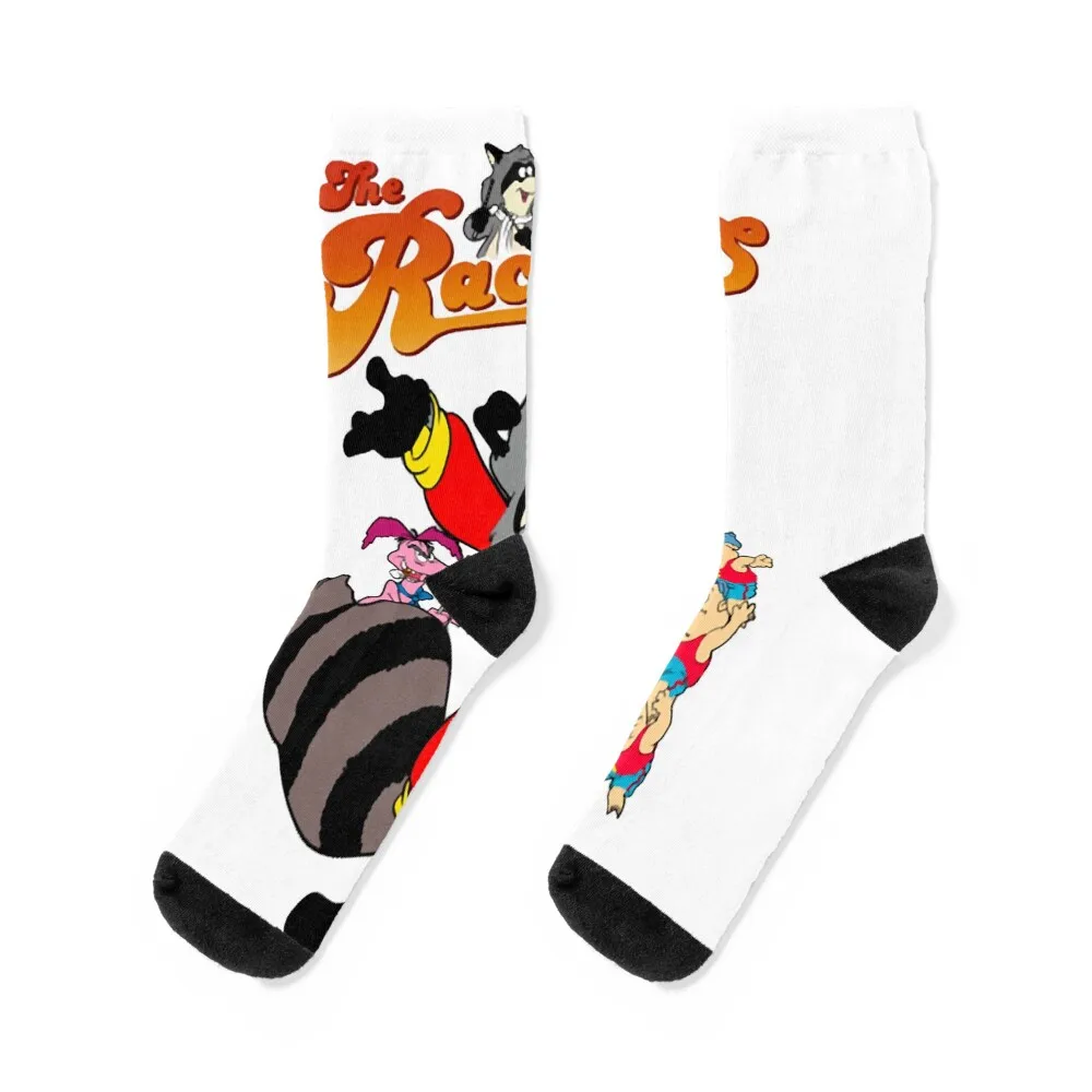 

The Raccoons Cartoon , Socks Climbing cool Wholesale retro Male Socks Women's