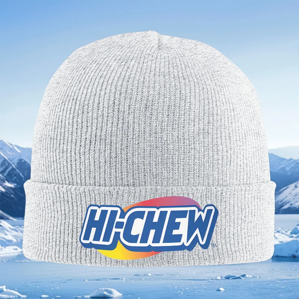 HI-CHEW Sundae de Caramelo Hombres Damen Gorro de Punto Unisex Gorro Jersey Gorro Invierno Térmico Cálido Navidad