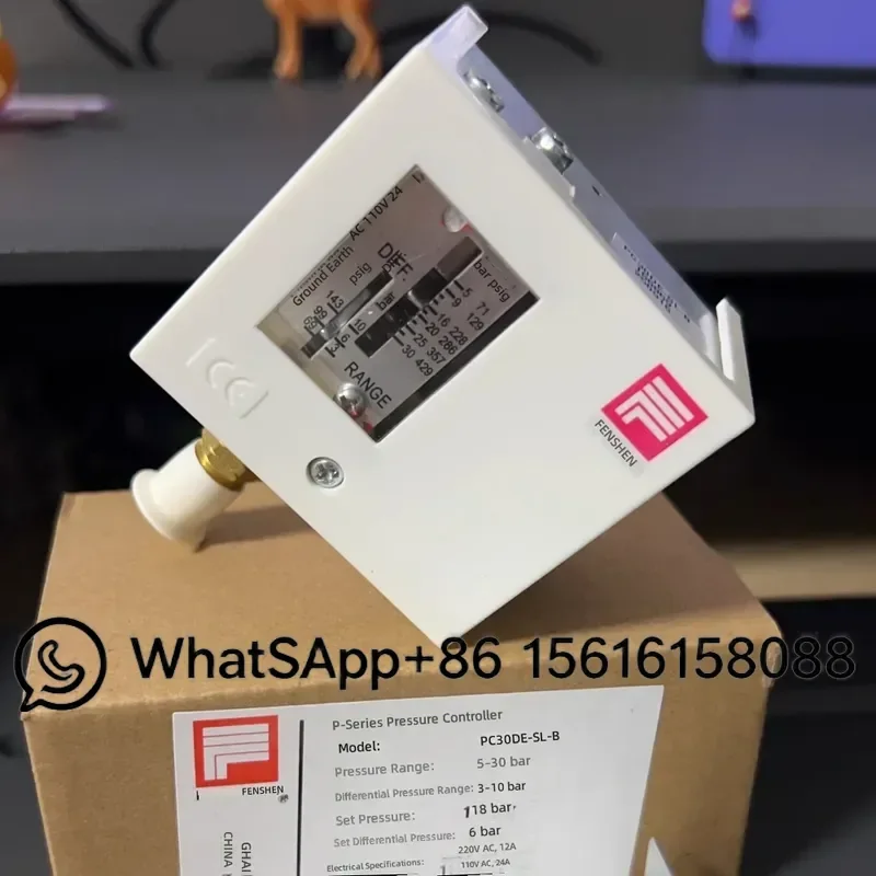 Original Fengshen Pressure Controller Marine Cold Storage Pressure Switch ￼ PC6E  PC30DE-SL-B Air Conditioning Pressure Control