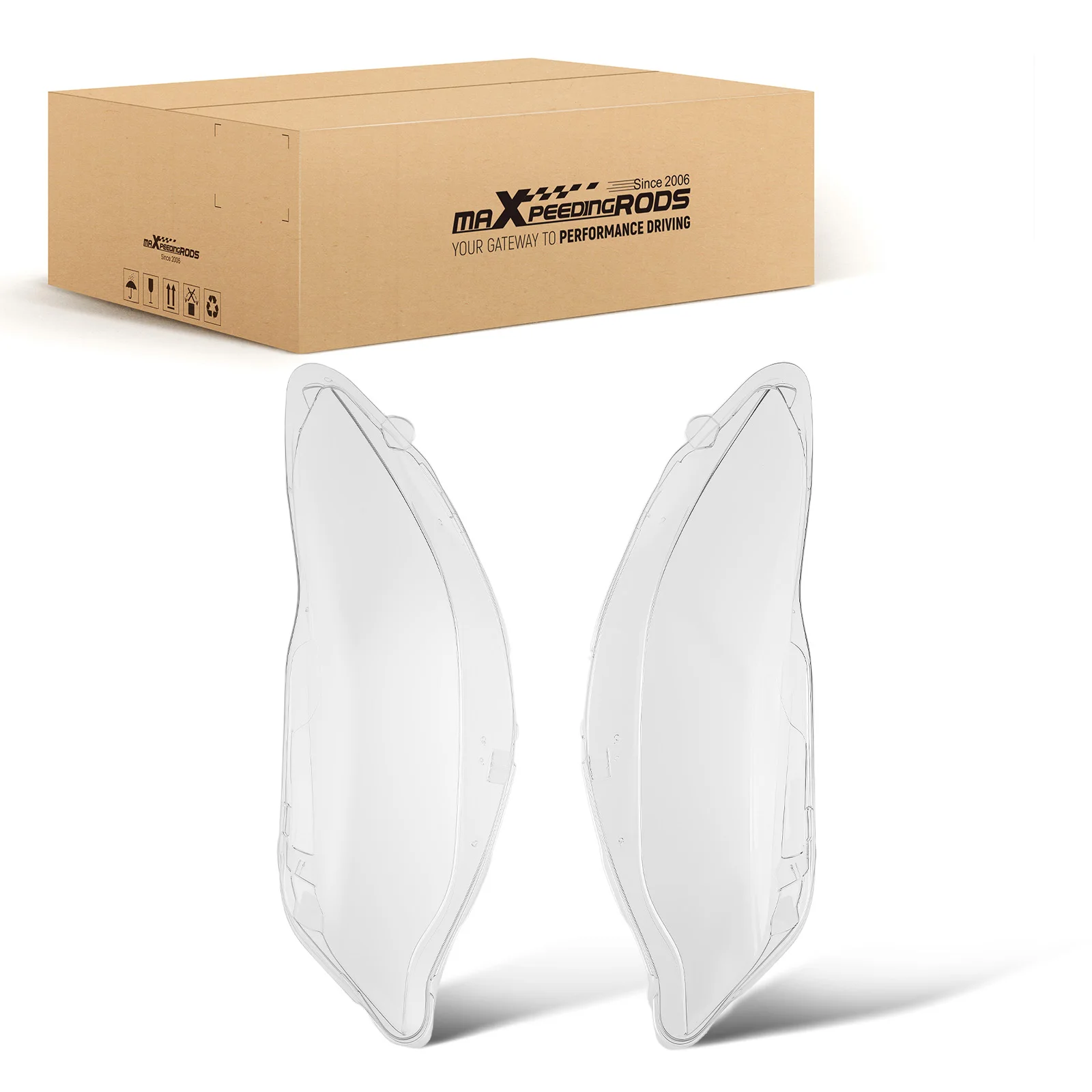 

Прозрачные крышки фар (левая+правая) для BMW F22 F23 M2 F87 2014-2021, пара, корпус фары, защитная крышка фары