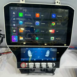 Car Radio With Bluetooth Android 13 Screen Automotive Multimedia For Ford Mustang 2015 2016 2017 2018 Navi GPS Upgrade Head Unit