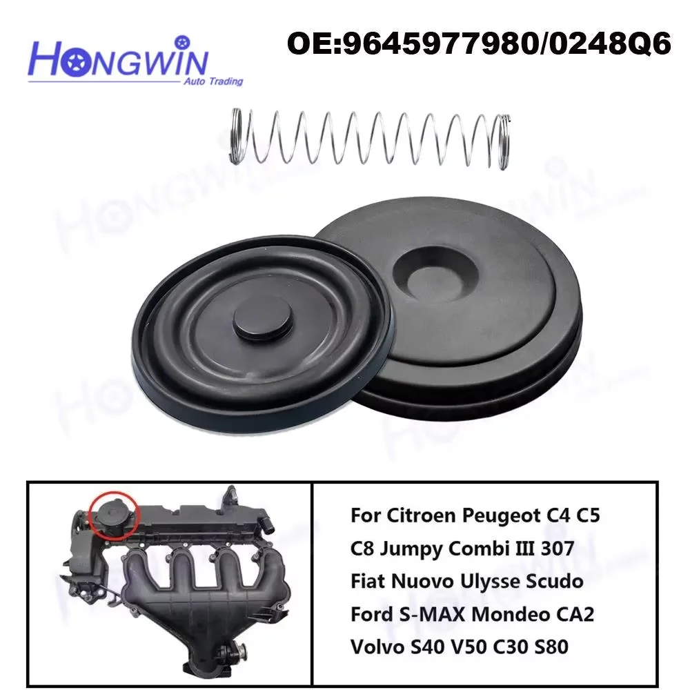 9671271480 9670033180 1180T6 1700862 Oil Evaporator Valve Cove For FIAT NUOVO CITROEN C4 DS5 C8 C5 PEUGEOT 407 308 3008 5008 RCZ