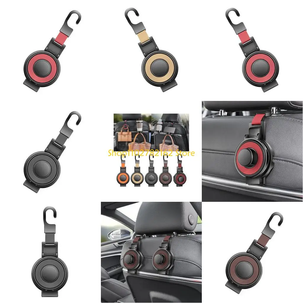 

547B Multifunctional CarSeatRear Headrest Phone Holder Hook Headrest SeatBack Hook