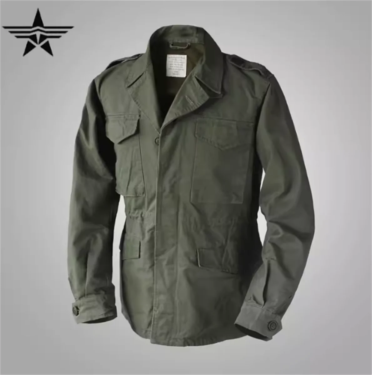 

American Army Enthusiasts Field Windbreaker Jacket Top, WWII American Army Remake